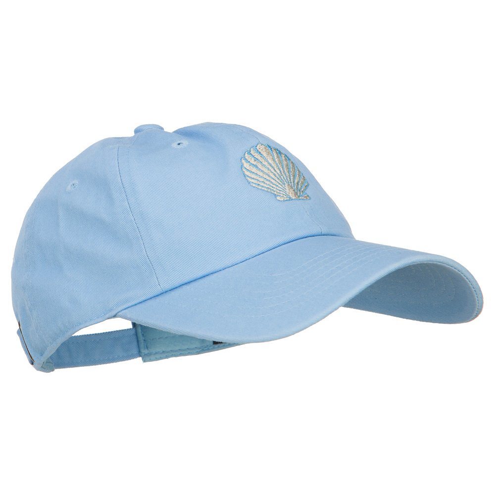 e4Hats.com Women's Fashion Seashell Embroidered Unstructured Baseball Cap - Perfect for Beach Vacations, Summer Outfits & Casual Wear