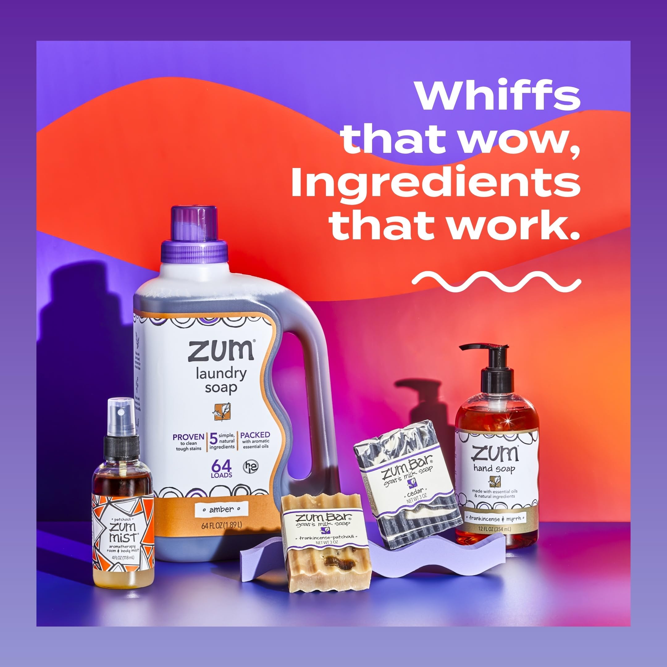 Zum Indigo Wild Mist Room & Body Spray | Natural Aromatherapy Essential Oil Spray for Home & Personal Use | Lemongrass Scented Body Mist & Room Freshener | 4 fl oz | Perfect for Relaxation, Yoga & Spa Days