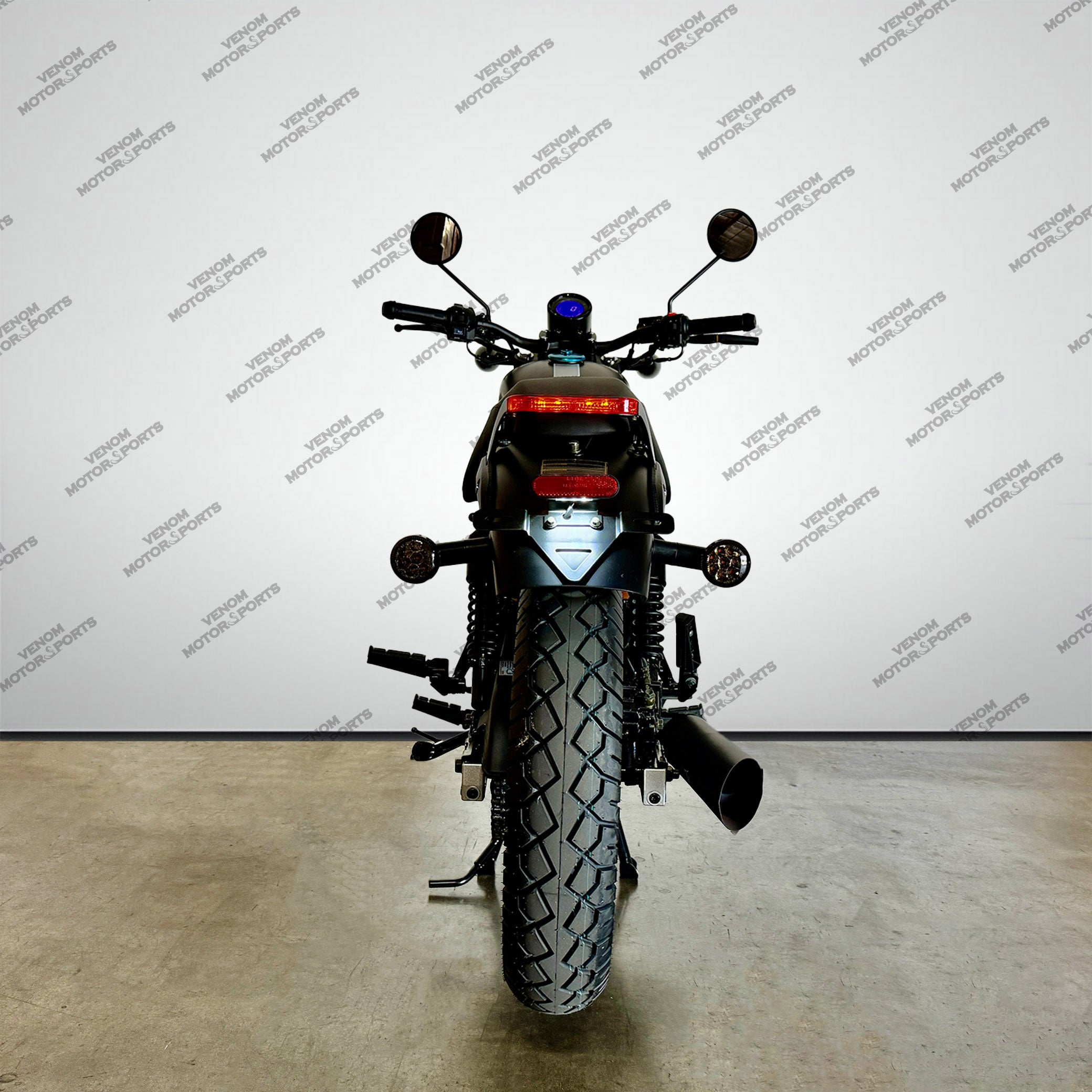 Venom Ghost 250cc Chopper Motorcycle - 5 Speed Manual Transmission for Cruising & Urban Commuting | Classic Style Bike for Men & Women