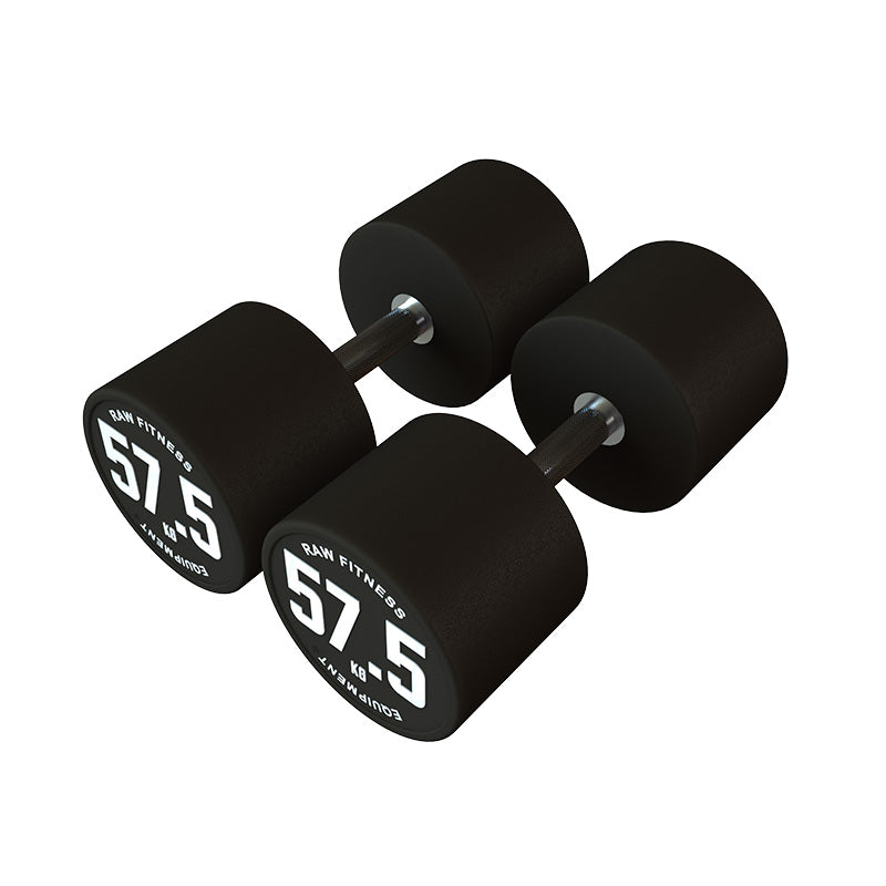 57.5KG Adjustable Dumbbell Set for Home Gym - Round CPU Design for Strength Training & Fitness Workouts - Perfect for Weightlifting, CrossFit, and Muscle Building