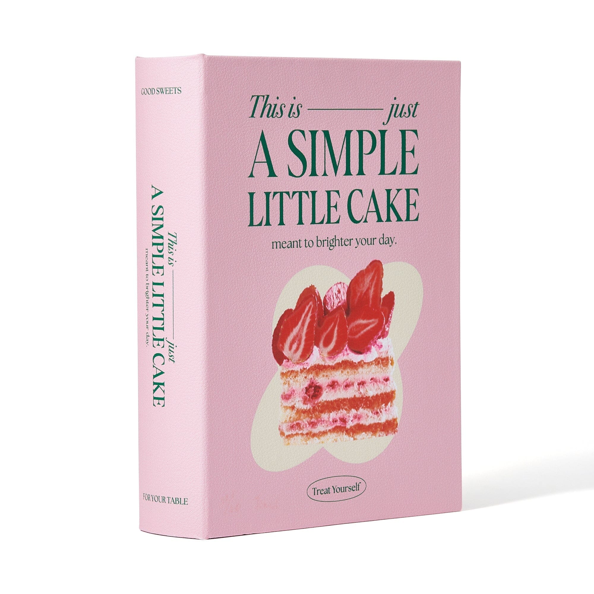Cafe Book Box Medium Pink - Stylish Storage Organizer for Books, Magazines & Office Supplies | Perfect for Home, Office & Cafe Decor