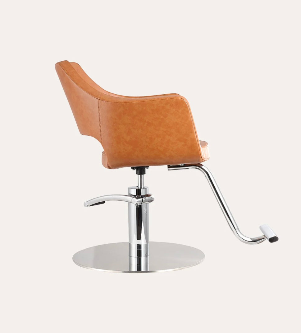 Vera Professional Salon Chair for Hair Styling, Barber, Beauty & Spa - Heavy Duty Hydraulic Stylist Chair with Adjustable Height & Swivel Base - Perfect for Salons, Barbershops & Home Use