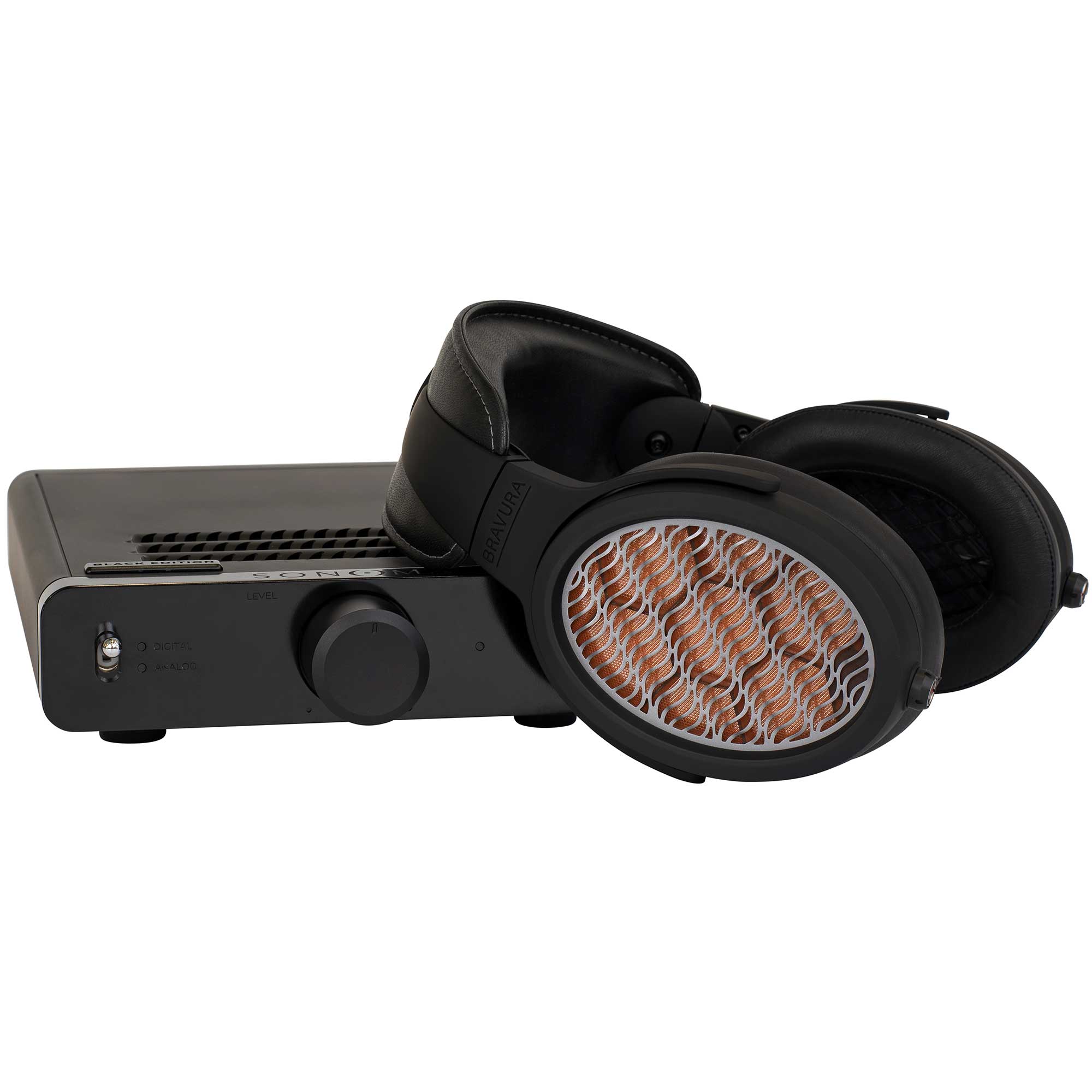 Warwick Acoustics BRAVURA Premium Electrostatic Headphones - High-Fidelity Audiophile Earspeaker System for Home Listening & Studio Monitoring