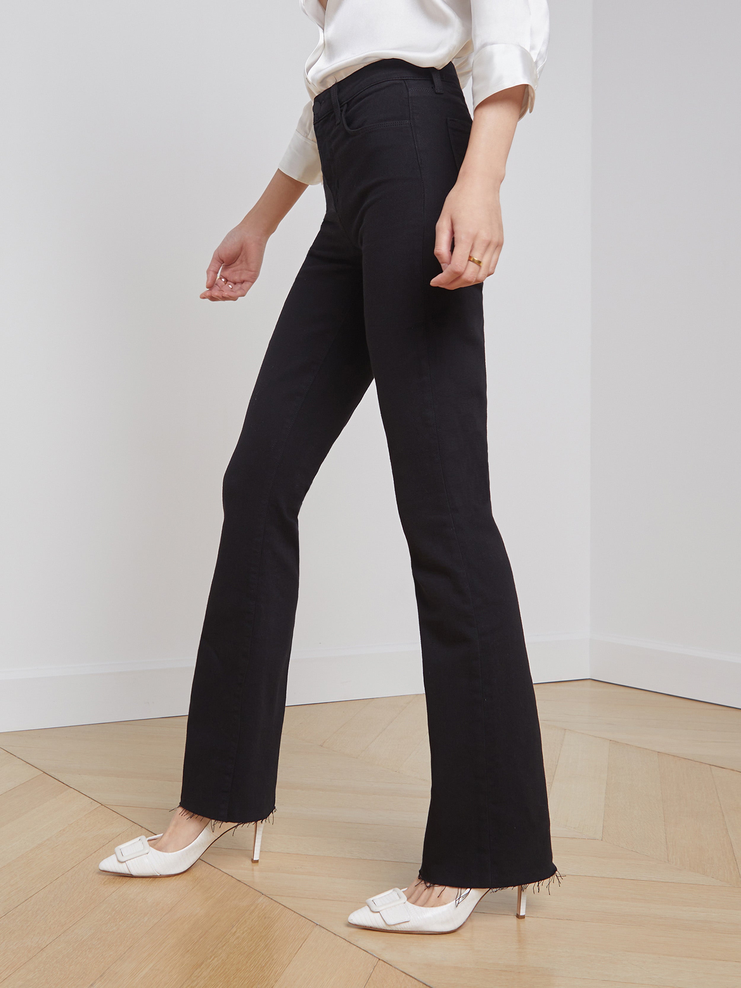 Ruth Straight Leg Jean - Women's Slim Fit Stretch Denim Pants for Casual Wear & Everyday Outfits