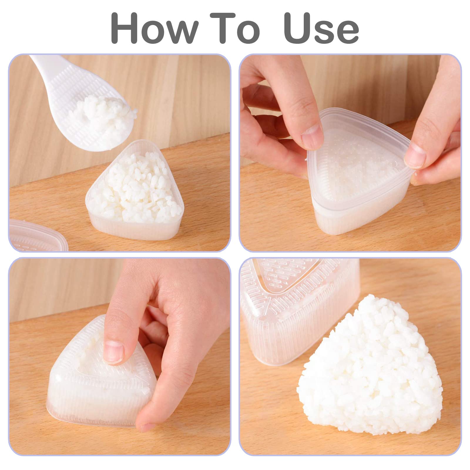8Pcs Cute Cartoon Sushi Making Kit - DIY Onigiri Rice Ball Maker Mold & Sushi Roller Tool for Home Kitchen | Perfect for Kids Cooking, Party Food Prep & Japanese Cuisine Lovers