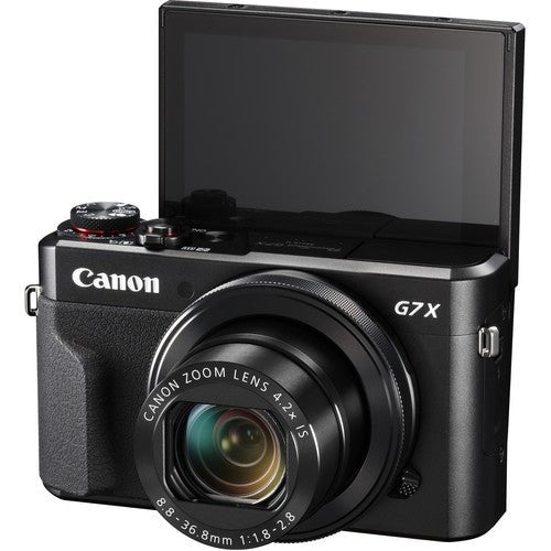 Canon PowerShot G7 X Mark II Digital Camera 20.1MP 4.2x Zoom with 1-inch Sensor - Perfect for Travel Photography, Vlogging & Street Shooting