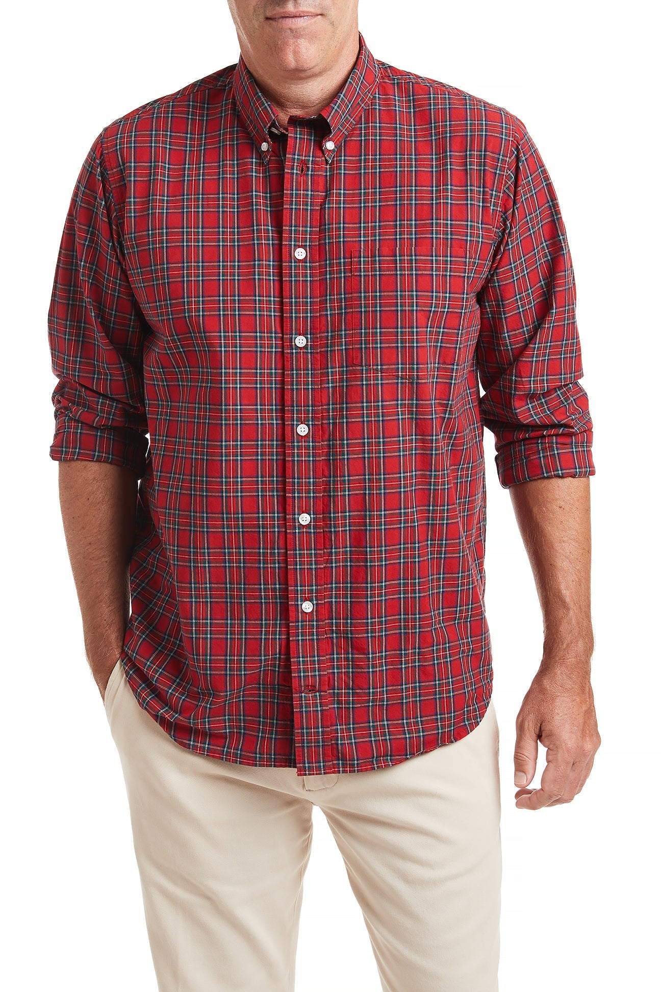 Royal Stewart Tartan Chase Shirt - Classic Plaid Button-Up for Men & Women | Perfect for Casual Wear, Office, and Outdoor Activities