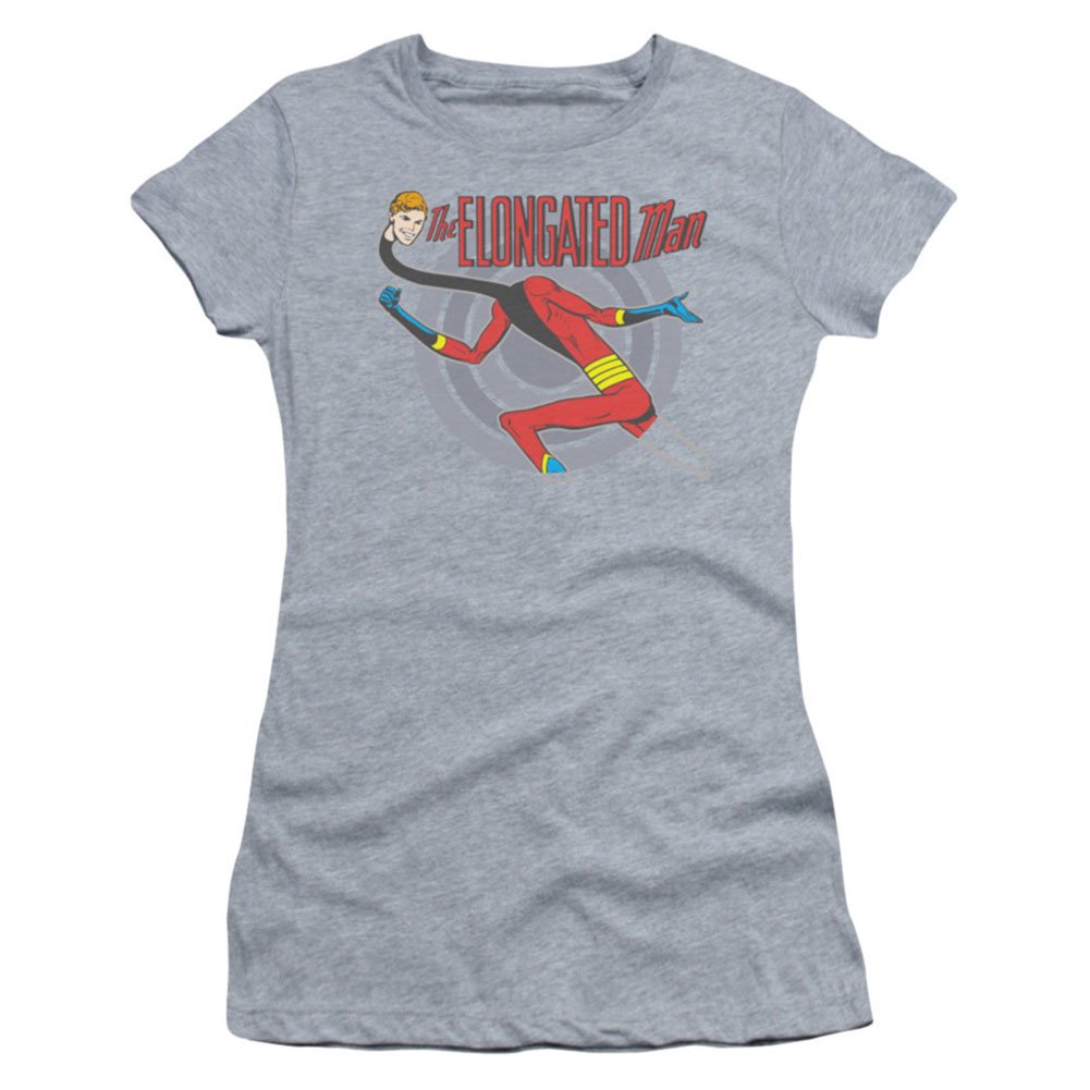 DC Comics Elongated Man Officially Licensed Juniors T-Shirt - Superhero Graphic Tee for Kids & Teens - Perfect for Cosplay, Comic Con & Everyday Wear