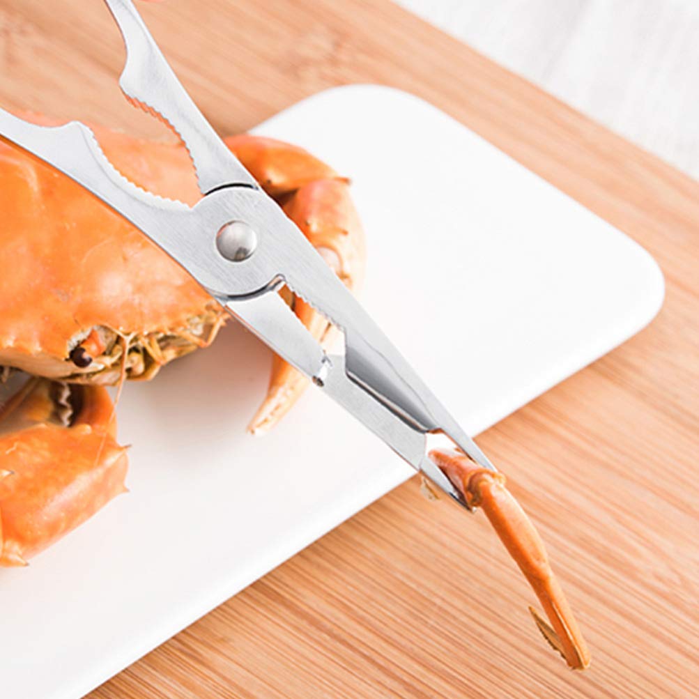 DOITOOL Stainless Steel Crab Eating Tool Set - Crab Forks, Pliers, Spoon & Gadgets for Seafood Lovers | Perfect for Crab Legs, Lobster & Shellfish at Home or Restaurants
