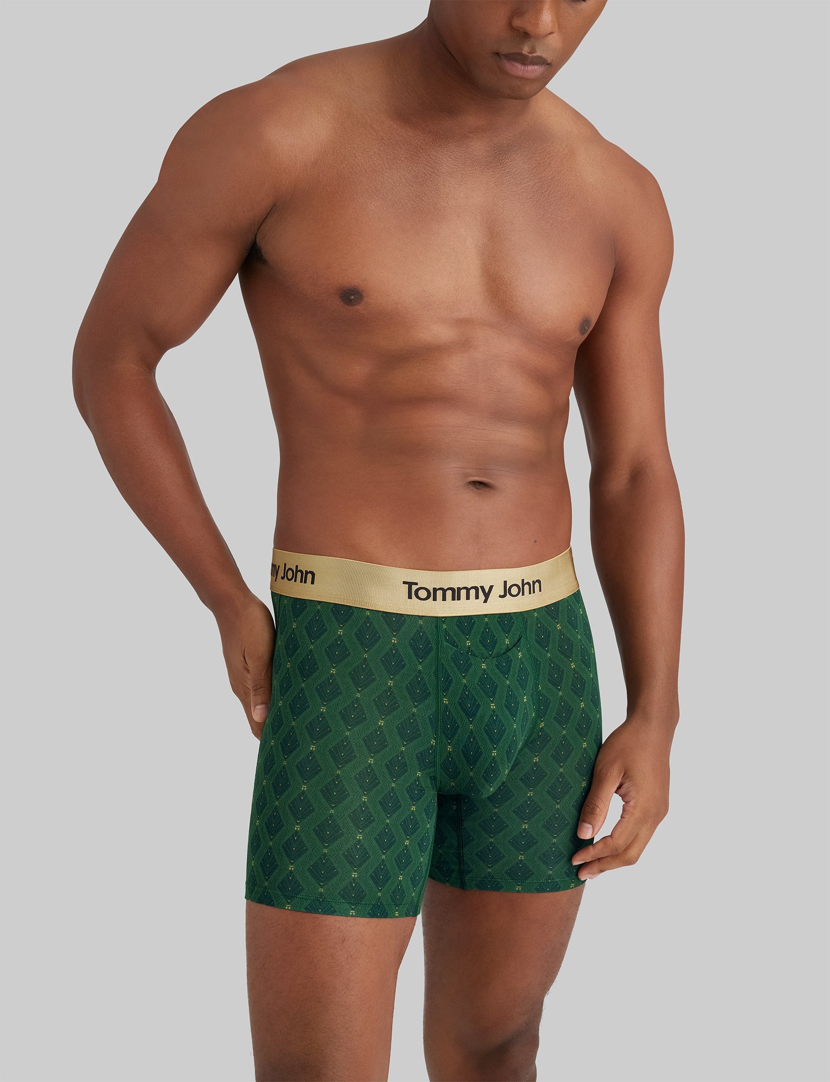 Second Skin Mid Length Boxer Brief 6-Pack - Ultra Soft Breathable Men's Underwear for All-Day Comfort - Perfect for Workout, Travel & Daily Wear