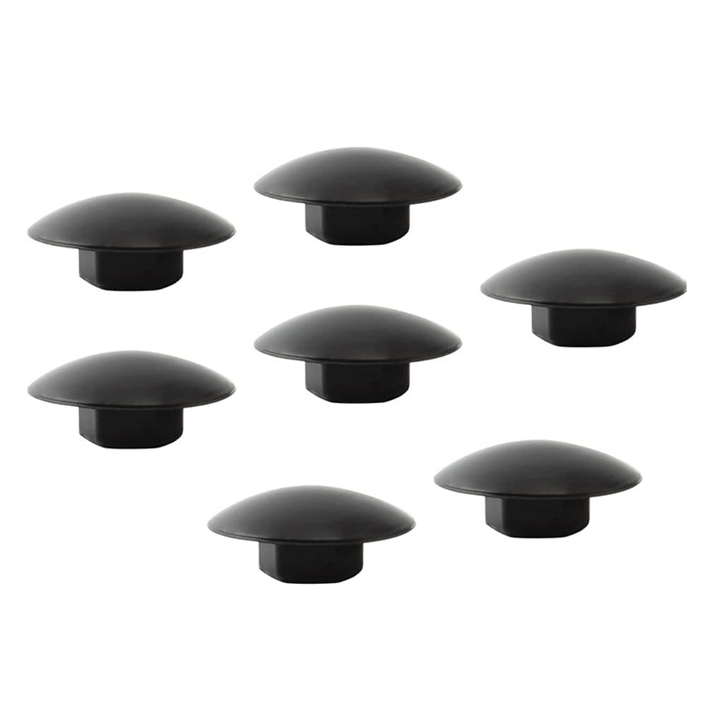 SEADEAR 10pcs M6 Bicycle Headset Screw Caps - Waterproof Dustproof Rubber Bike Cover for Mountain/Road Bikes - Perfect for Cycling Maintenance & Outdoor Protection
