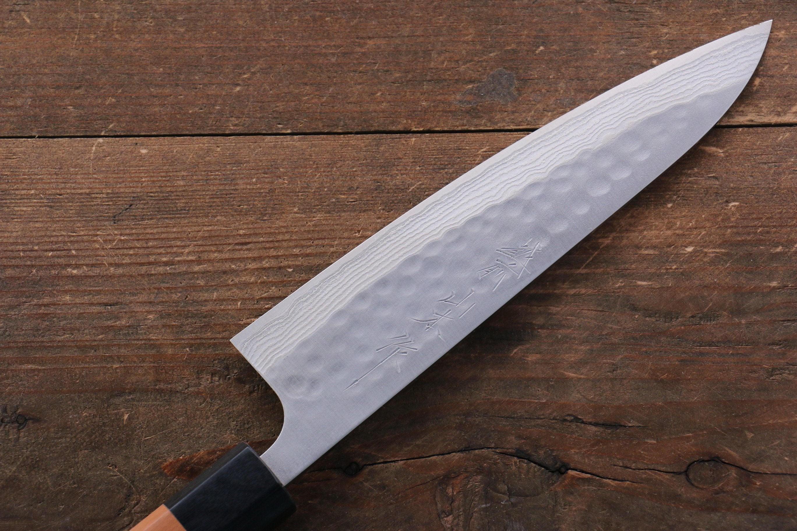 Nao Yamamoto SRS13 Black Damascus Gyuto 180mm Japanese Chef Knife with Cherry Blossom Handle - High Carbon Steel Blade for Professional Cooking, Sushi & Meat Cutting