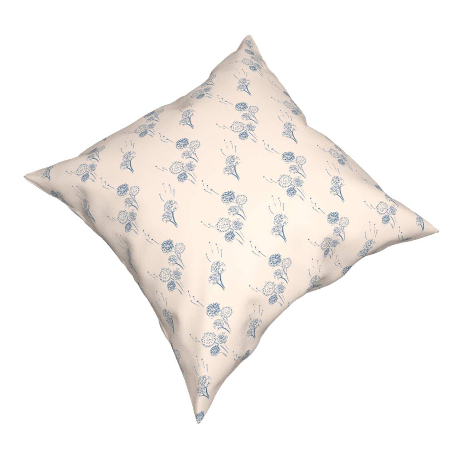 18x18 Inch Quiet Delight Morning Hush Pillow Covers - Modern Sofa Throw Pillow Covers for Couch, Bed & Car - Decorative Outdoor Pillow Cases - Perfect for Living Room, Patio & Travel Accessories