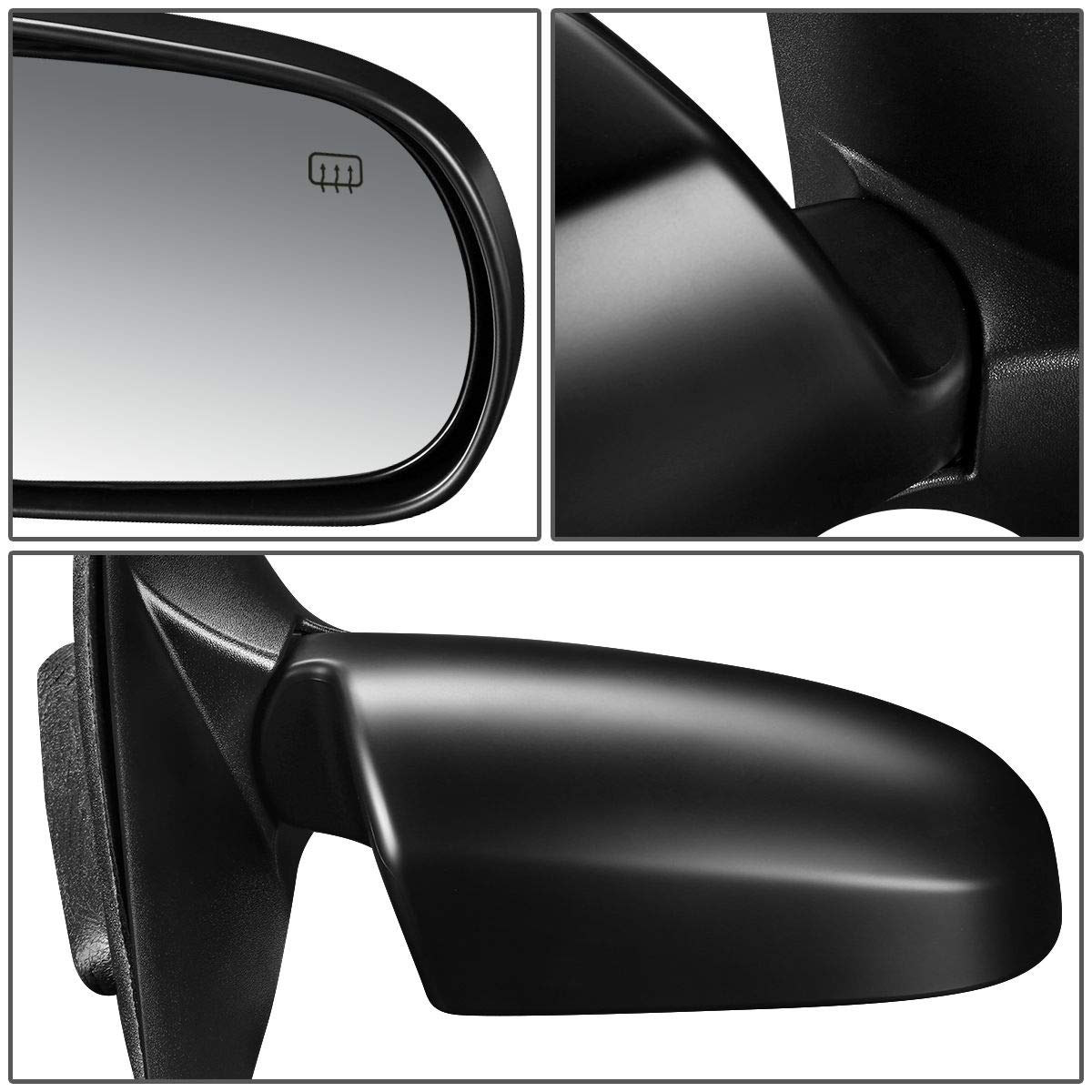 Auto Dynasty MA1320146 MA1321146 Pair OE Style Powered & Heated Side View Mirrors - Compatible with 2005-2006 Mazda Tribute | Perfect for Winter Driving & Enhanced Visibility