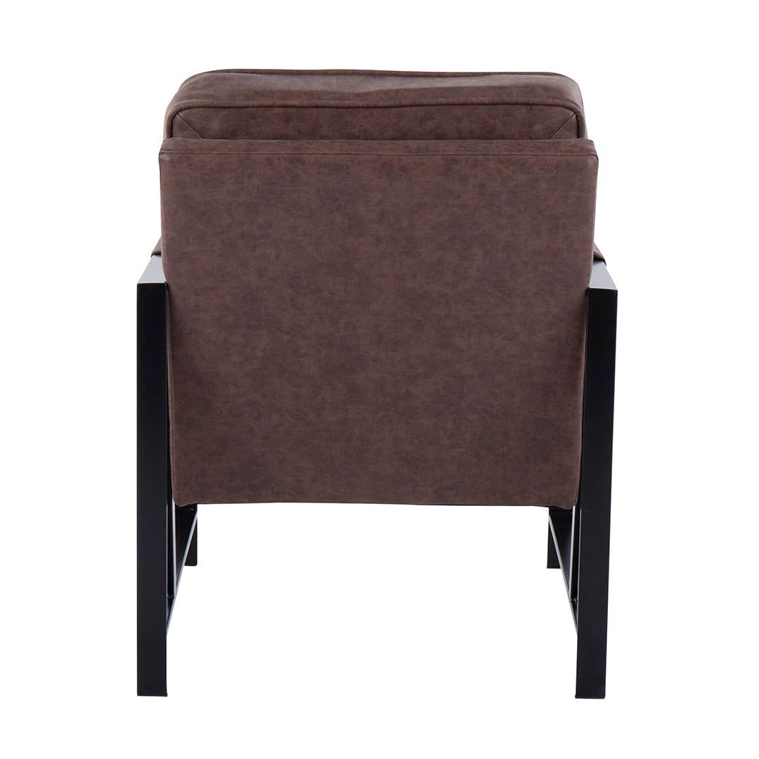 Franklin Arm Chair - Modern Comfortable Upholstered Lounge Chair for Living Room, Office, and Reading Nook - Perfect for Relaxing, Working, and Decorating Your Home