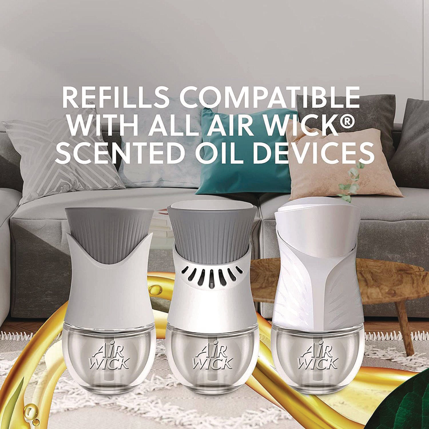 Air Wick Scented Oil Warmer - White Fragrance Diffuser (1.75