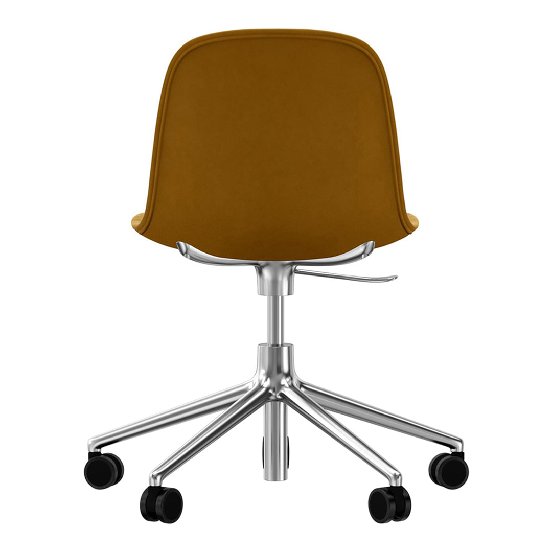 Ergonomic Office Chair with 5W Swivel Base & Gas Lift - Adjustable Height Upholstered Desk Chair for Home Office, Gaming, and Workspace Comfort