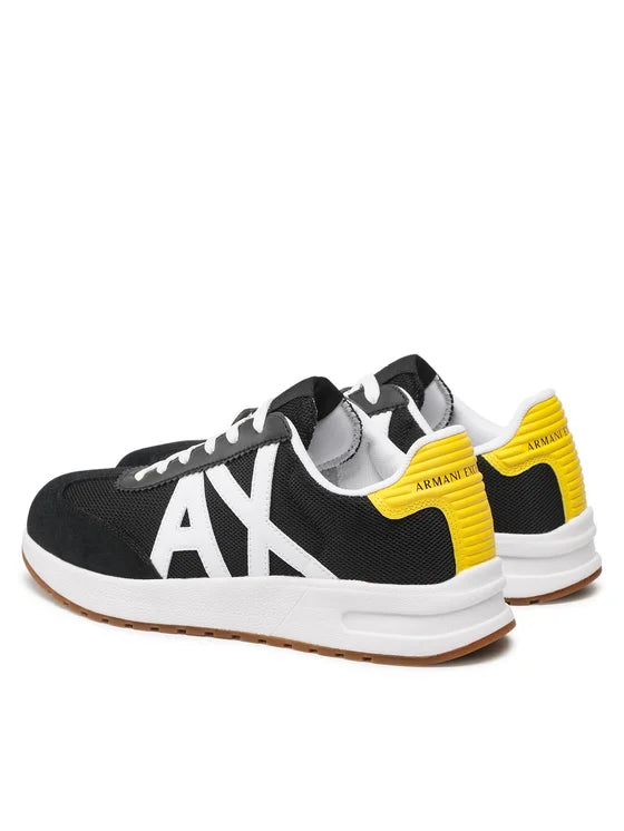 Armani Exchange Men's Dusseldorf Sneakers - Stylish Casual Shoes for Men | Comfortable Walking & Everyday Wear | Perfect for Work, Travel & Street Fashion