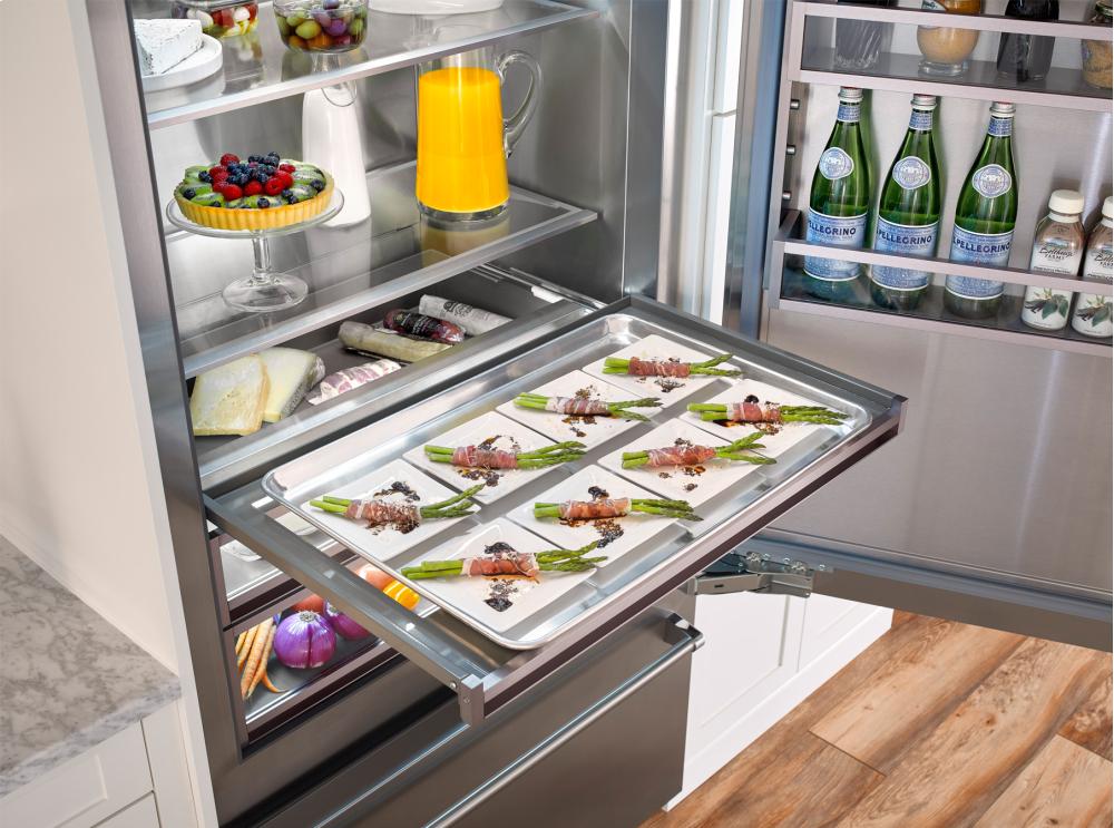 Bluestar BBB36L2 36-Inch Professional Built-In Refrigerator and Freezer Combo - Perfect for Modern Kitchens, Restaurants & Commercial Spaces