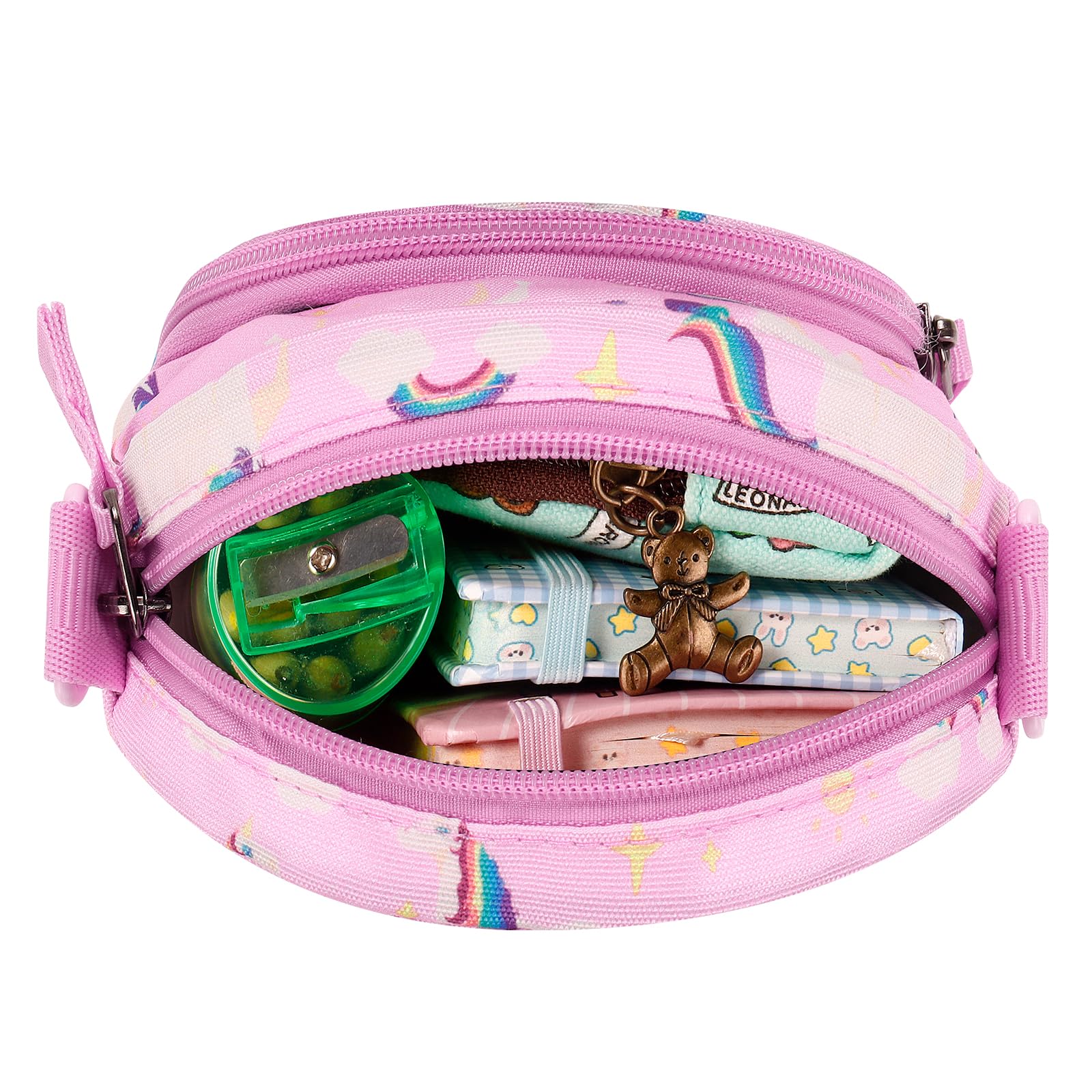 Choco Mocha Crossbody Purse for Girls Ages 2-8 | Cute Kids Shoulder Bag for Toddlers & Little Girls | Perfect for School, Birthday Gifts & Daily Outings