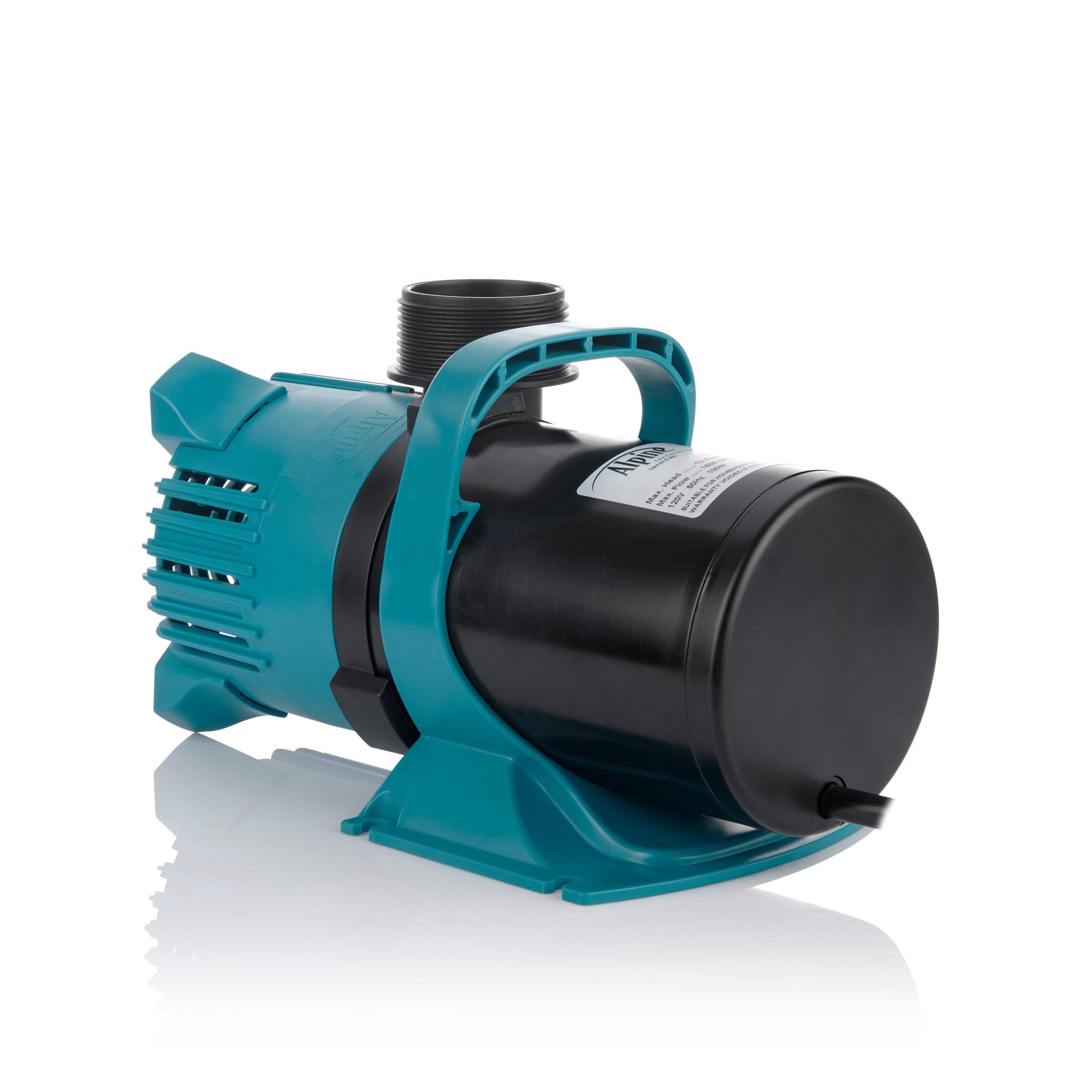 Alpine Corporation 3000 GPH Energy Efficient Water Pump - Submersible Pond Pump for Fountains, Waterfalls, Aquariums & Hydroponics | Perfect for Outdoor Garden Ponds & Indoor Water Features