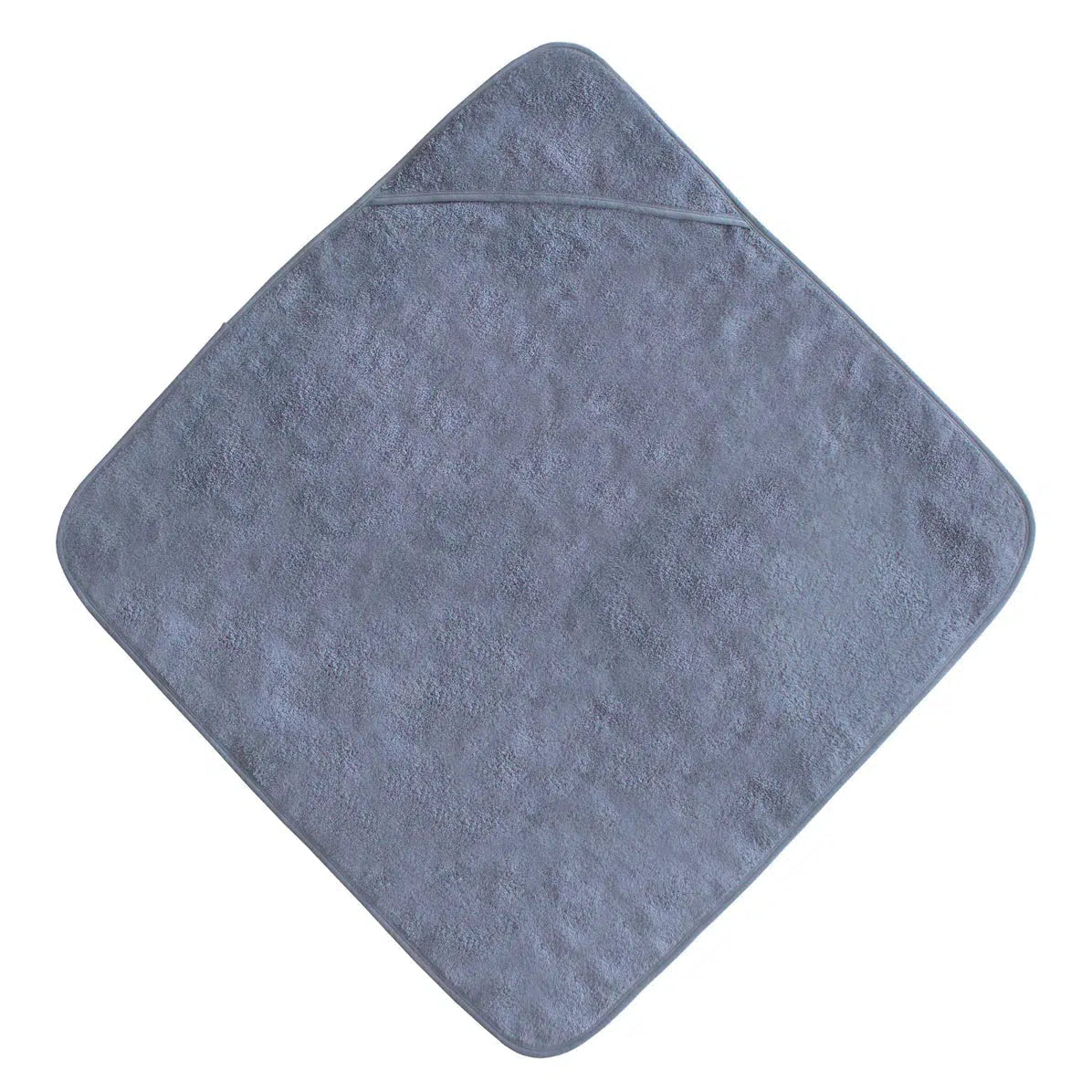 Mushie Organic Cotton Baby Hooded Towel - Soft & Absorbent Newborn Bath Towel with Hood - Tradewinds Design - Perfect for Baby Showers, Bath Time & Spa Days