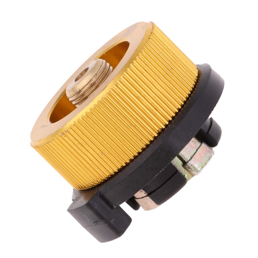 Simhoa Outdoor BBQ Gas Bottle Adapter - Camping Burner Gas Tank Conversion Head for Propane Grill, Stove & Portable Cooking | Perfect for Backpacking, Picnics & RV Trips
