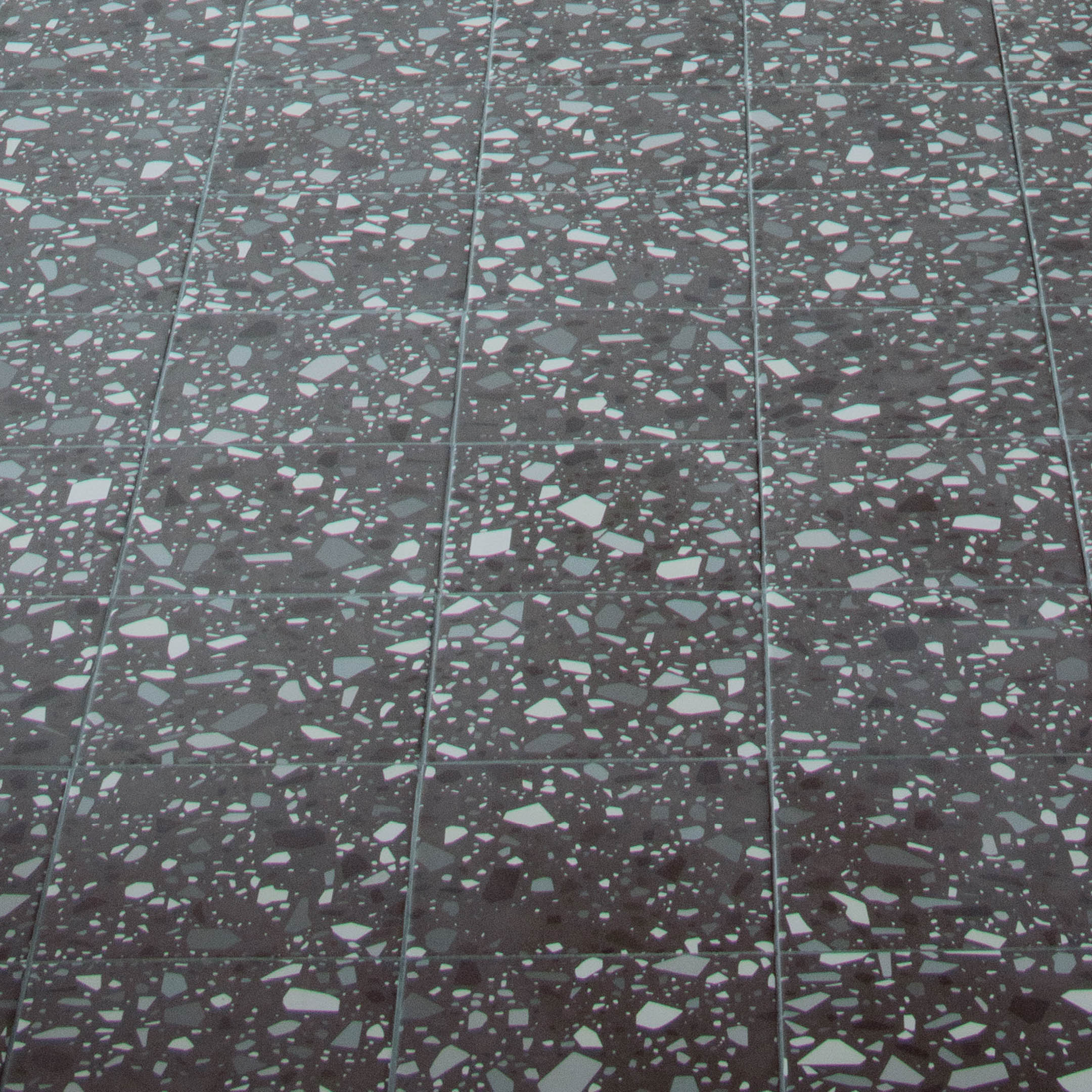 Stylish Confetti Terrazzo Porcelain Tile | Durable & Waterproof Flooring for Kitchen, Bathroom & Outdoor Patio | Orange County