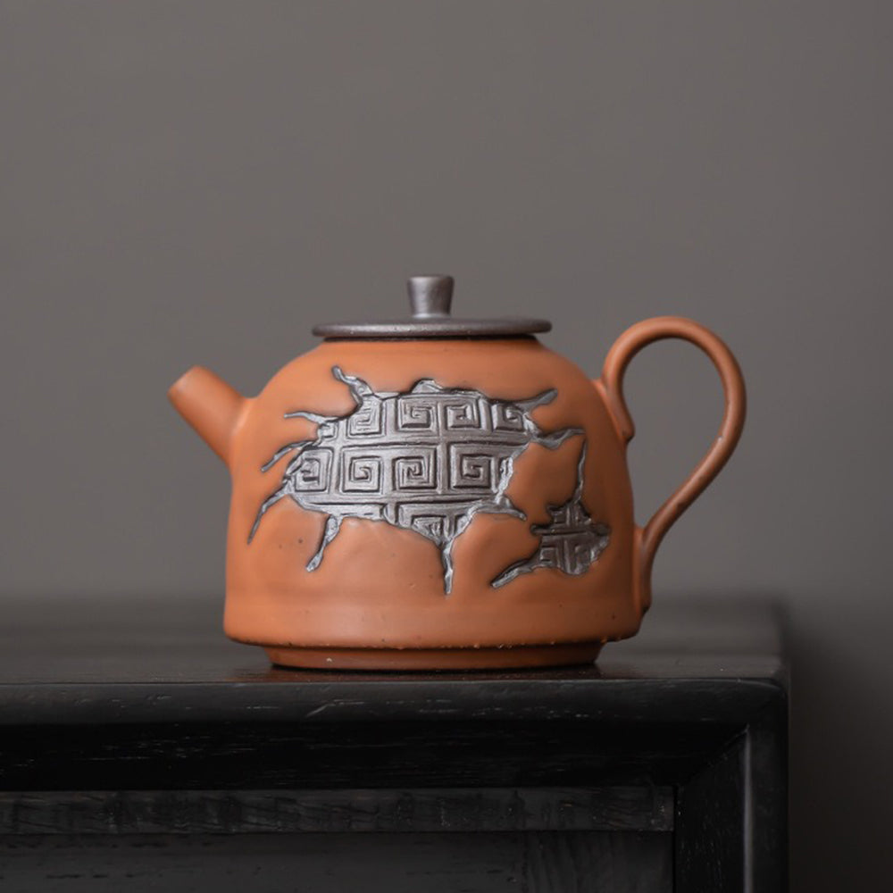 Japanese Auspicious Clouds Pottery Tea Set - Traditional Handcrafted Ceramic Tea Cup Set for Matcha, Green Tea & Herbal Tea | Perfect for Zen Tea Ceremony, Home Decor & Gift Giving
