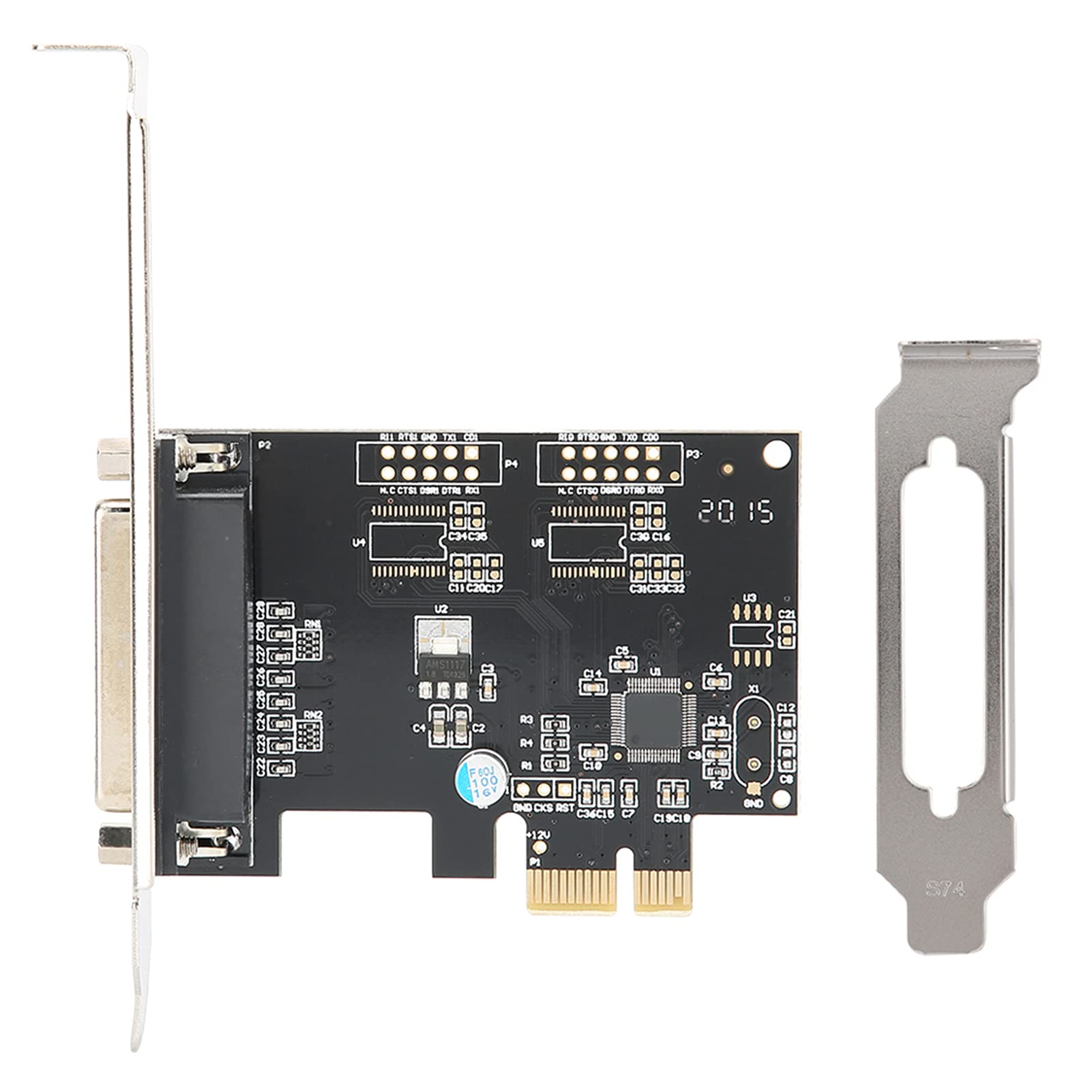 Low Profile PCIe Parallel Port Card for Printers, Programmers & Scanners - Windows 8/7/Vista/XP Compatible - 2 Year Warranty - Ideal for Legacy Device Connectivity in Offices & Industrial Settings