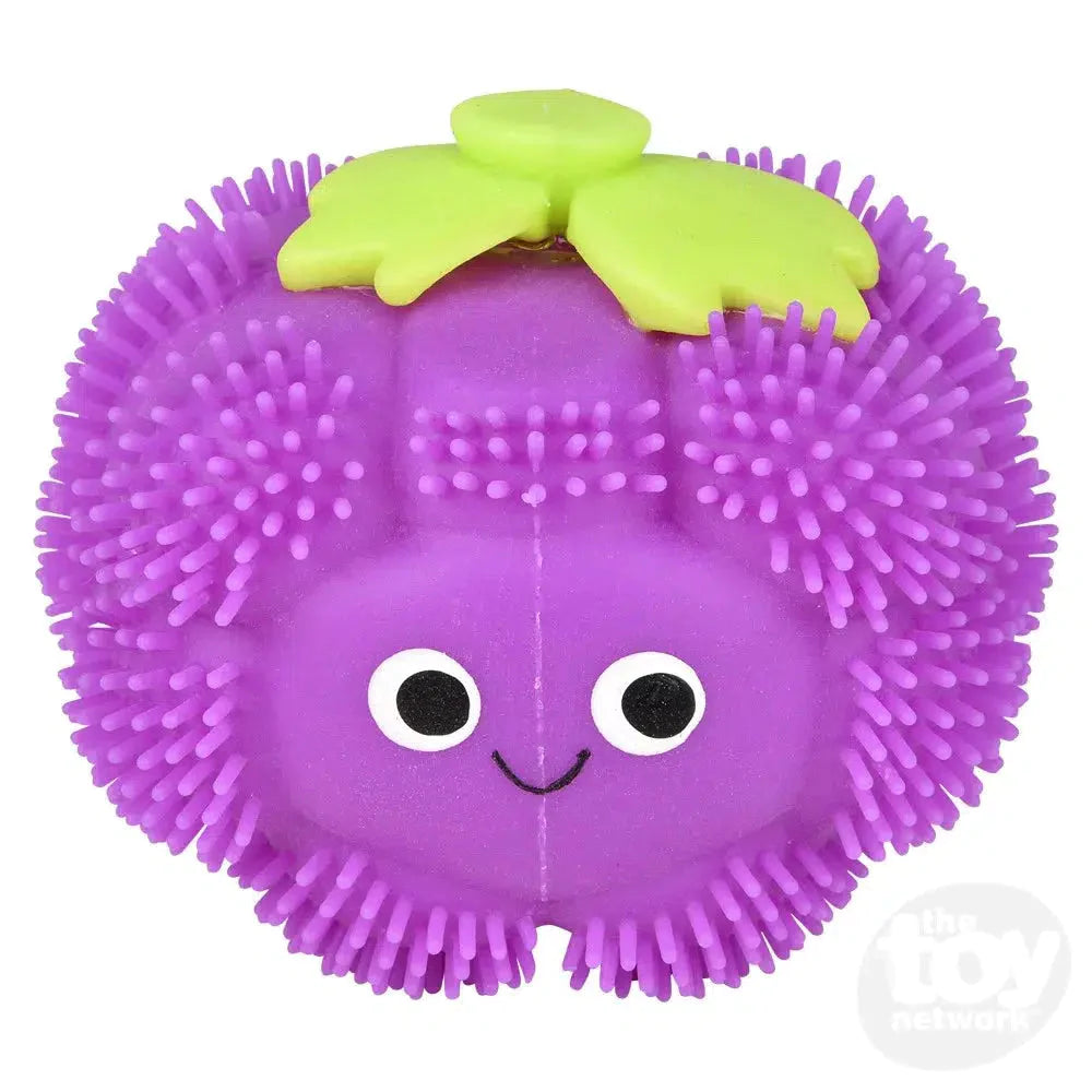 3.75 Inch Puffer Fruit Toy - Cute Squeeze Stress Relief Ball for Kids & Adults - Perfect for Office, Home, and Classroom Use