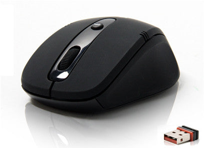 Nexus Silent Mouse SM 7000B - Wireless Computer Mouse with Patented Silent Click Technology for Noise-Free Office, Library & Home Use