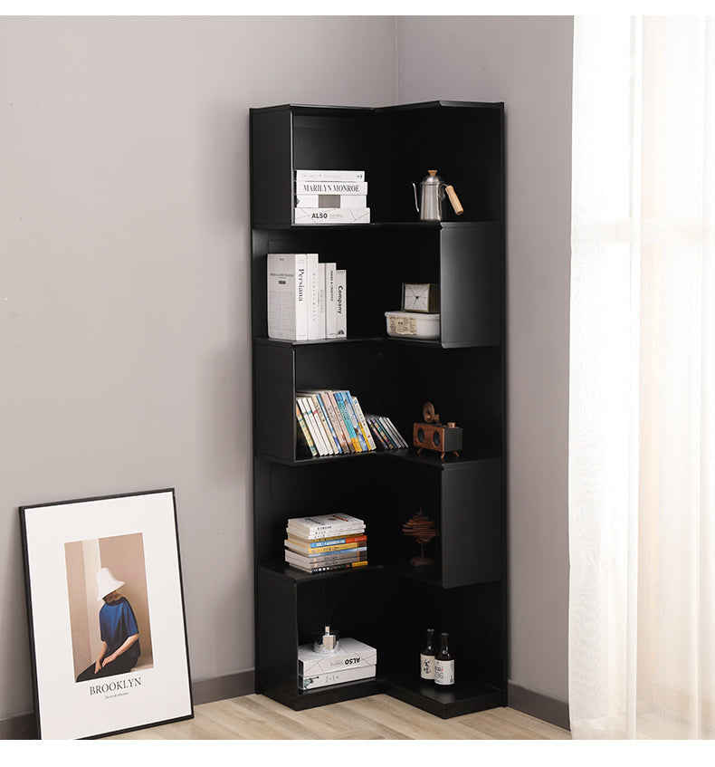Julie Kyoto Display - Japanese Scandinavian Style Solid Wood Shelf for Home Decor, Books & Plants - Perfect for Living Room, Bedroom & Office Organization