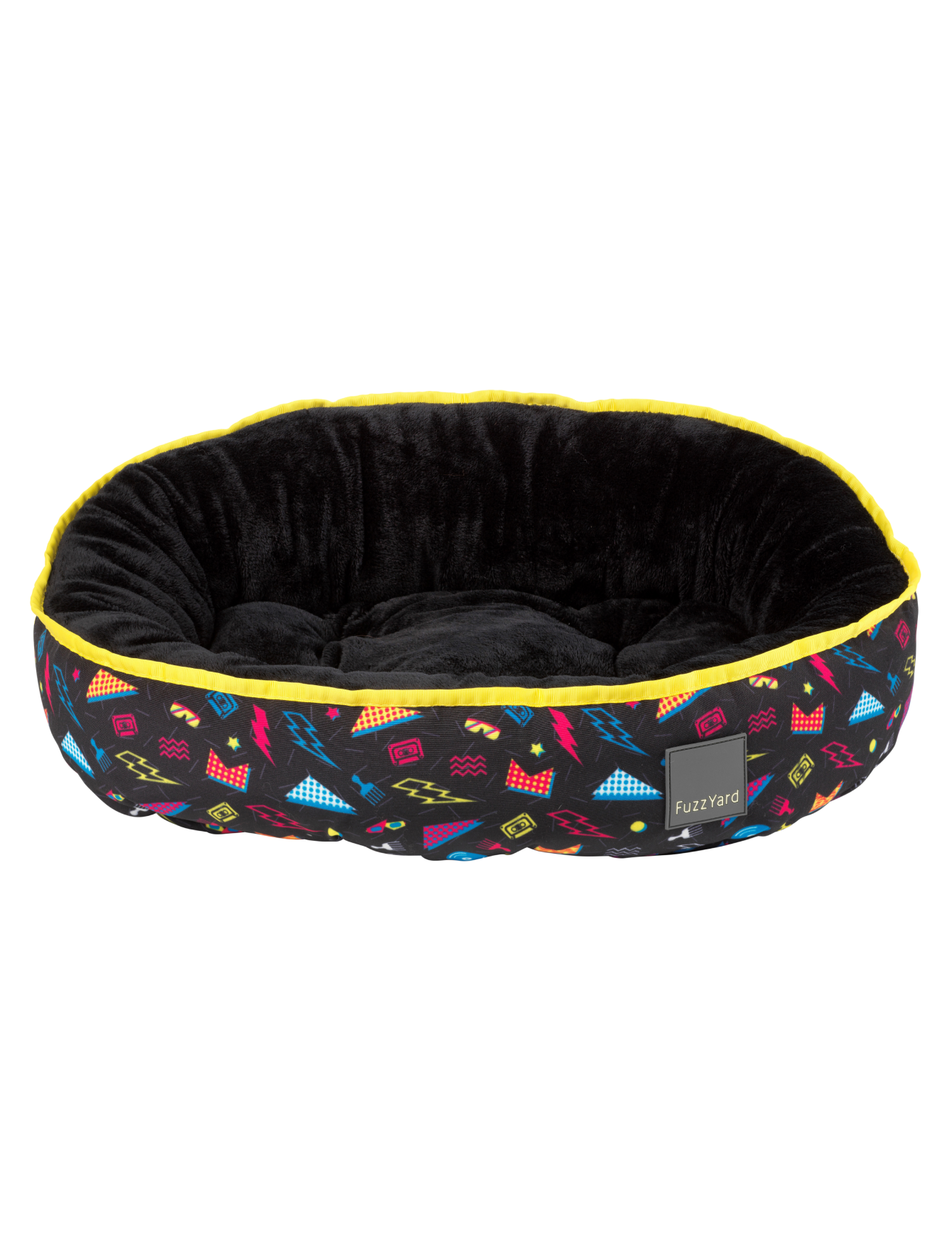 Fuzzyard Reversible Pet Bed for Dogs & Cats - Bel Air Design, 3 Sizes (Small/Medium/Large) - Cozy & Washable Dog Bed for Crate, Kennel or Living Room