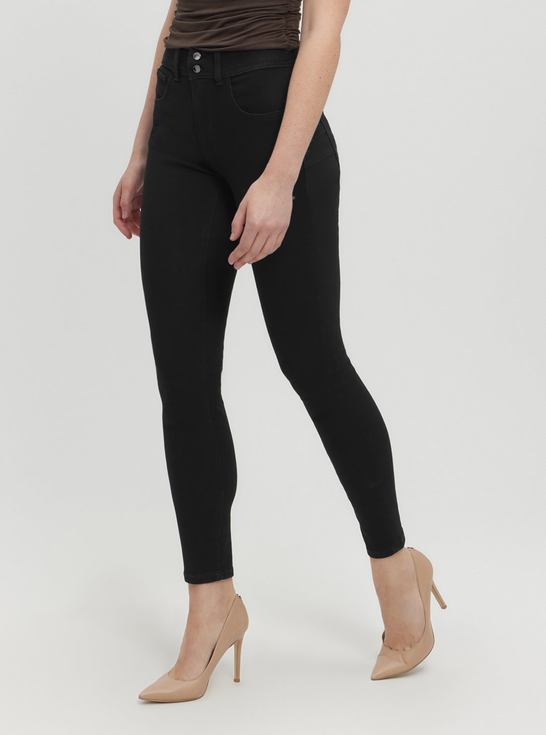 Black Shape Up Denim Jeans - Slimming Dark Wash High Waisted Skinny Jeans for Women | Perfect for Casual Wear, Date Nights & Office Outfits