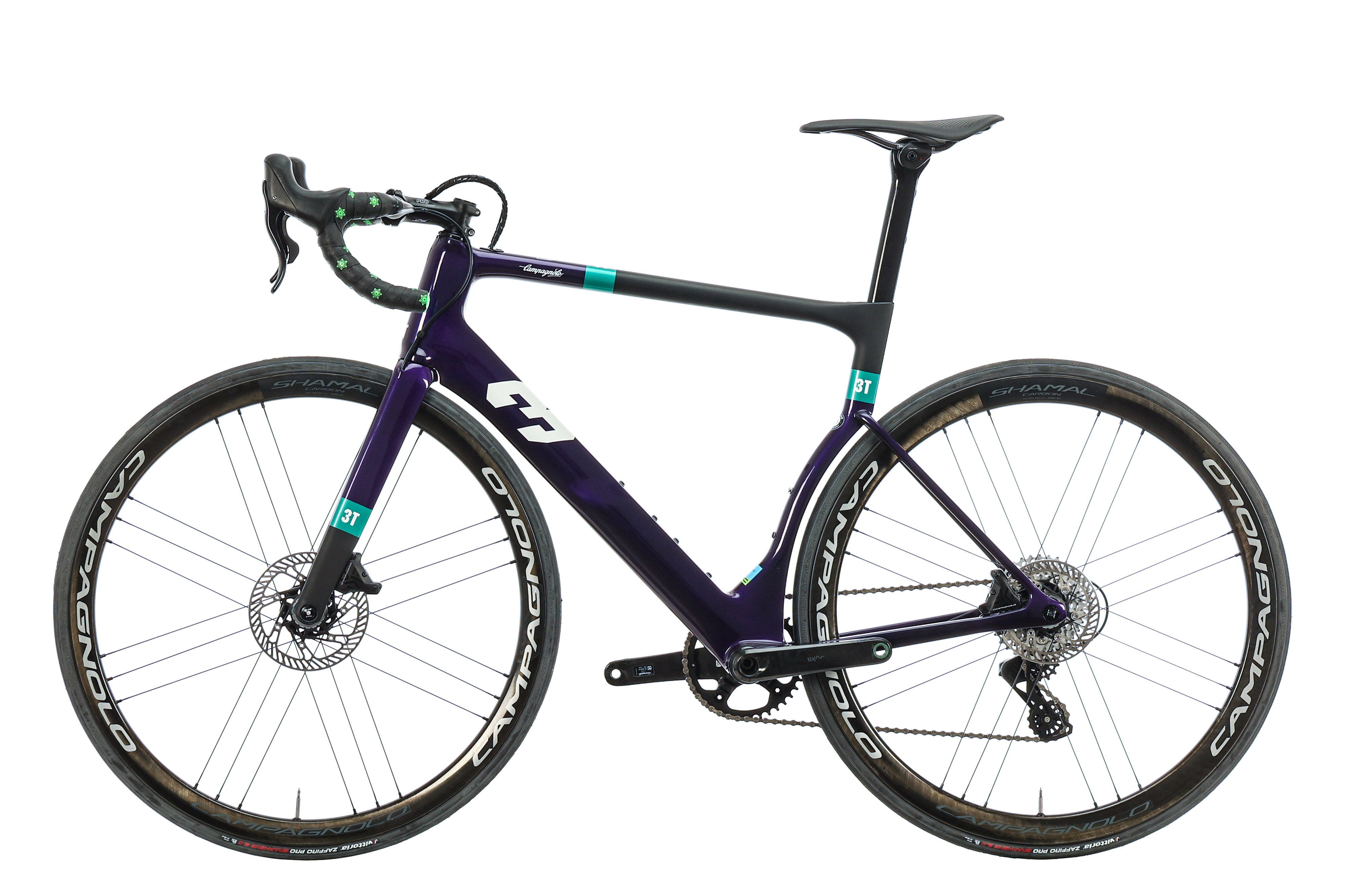 2021 3T Strada TEAM Ekar 1x13 Road Bike - Large Size | Lightweight Carbon Frame, Single Speed Gravel & Endurance Cycling | Perfect for Road Racing, Commuting & Long-Distance Rides