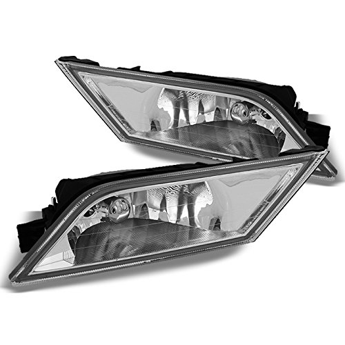 AKKON Clear Fog Lights Kit for Honda Odyssey SUV - JDM Style Driving Lights with Wiring Harness, Switch & Bracket (Driver & Passenger Side) - Perfect for Night Driving, Off-Road & Bad Weather Visibility