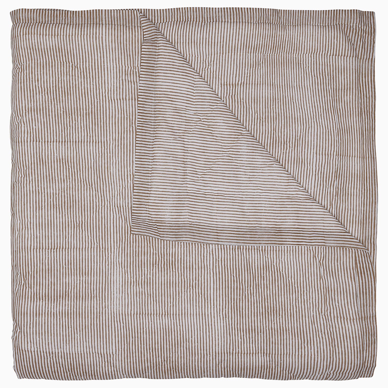 Premium Nandi Coffee Quilt - Soft & Warm Handmade Bedspread for Winter - Cozy Home Decor, Perfect for Bedroom, Living Room & Cabin Retreats