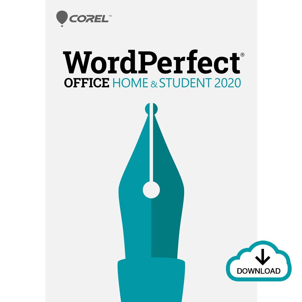 Corel WordPerfect Office 2020 Home & Student | Word Processing, Spreadsheets & Presentation Software | Create Newsletters, Labels, Reports & eBooks | Perfect for Students & Home Office [PC Download]