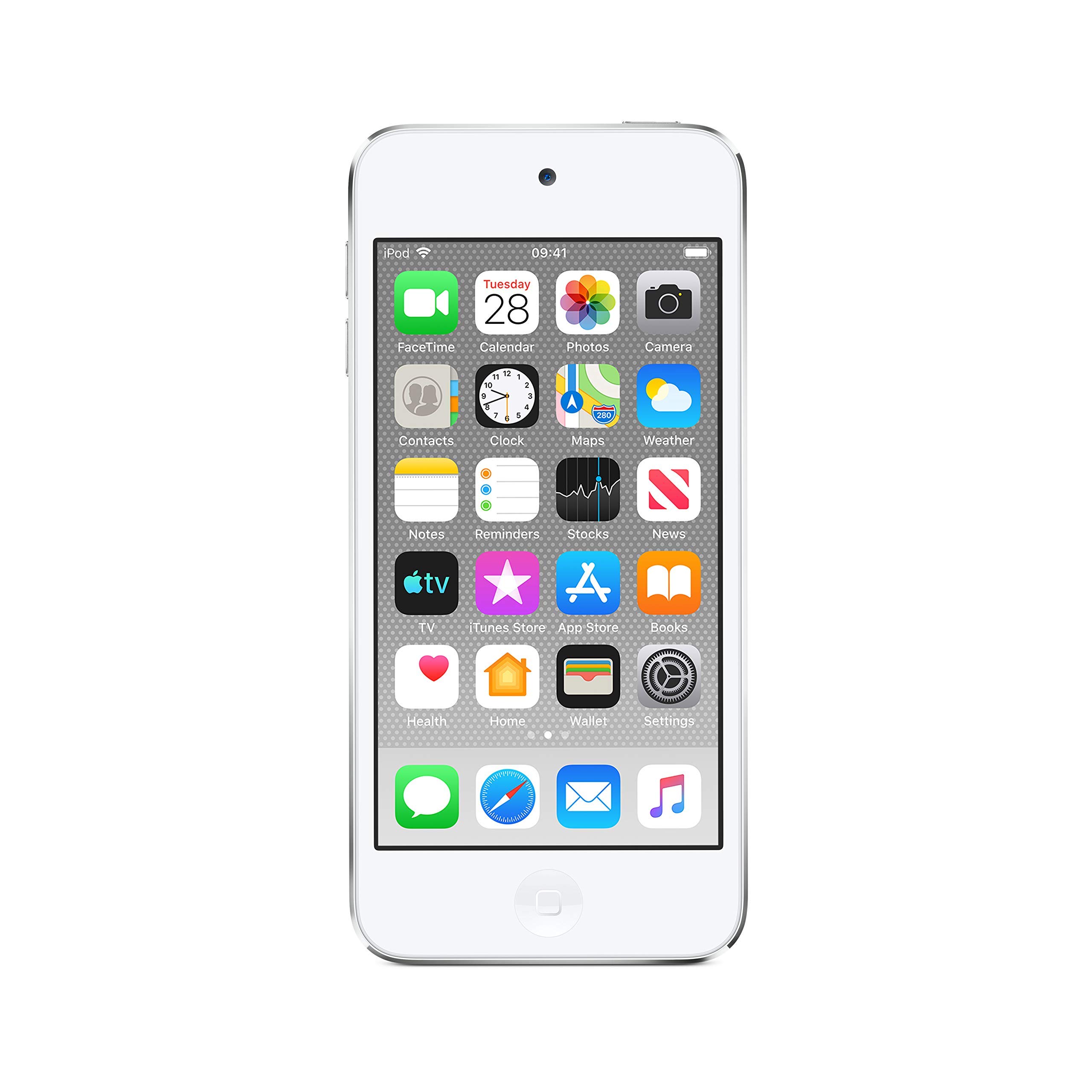 Refurbished Apple iPod Touch 7th Generation 256GB - Silver (Latest Model) | Portable Music Player for Gym, Travel & Everyday Use