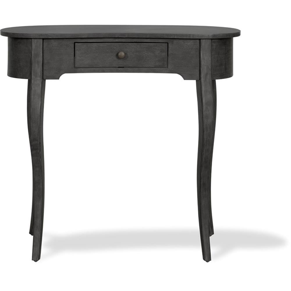 Finch Thaddeus Modern Gray Console Table - Entryway Sofa Table, Hallway Accent Table for Living Room, Bedroom & Office Decor
