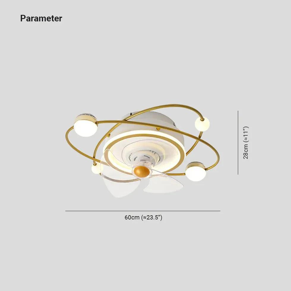 Modern Ceiling Fan with Light - 3 Blades, Remote Control, Quiet Motor for Bedroom, Living Room & Office | Energy Efficient & Stylish Home Decor