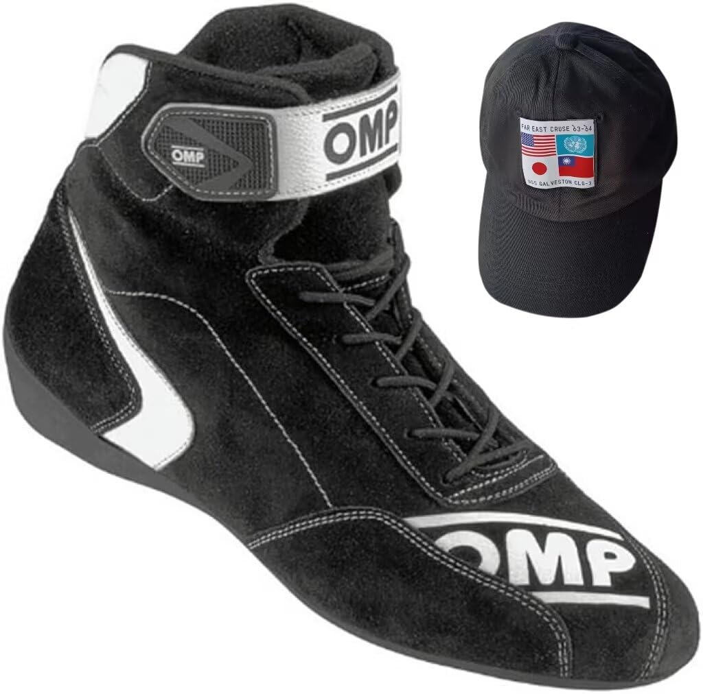 F1 Racing Shoes for Men - High Top Go Kart & Drift Racing Sneakers - Non-Slip Breathable Driving Shoes for Motorsport, Track Day & Professional Racing