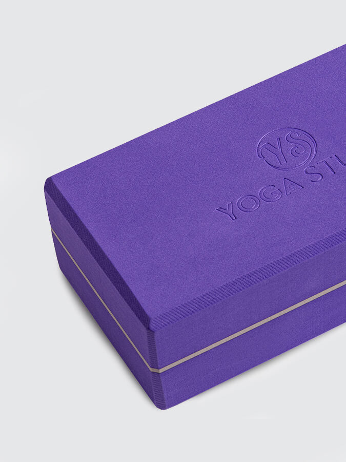 Premium EVA Yoga Block - Dual Color Non-Slip Yoga Brick for Home & Studio Workouts - Ideal for Yoga, Pilates, and Fitness Training