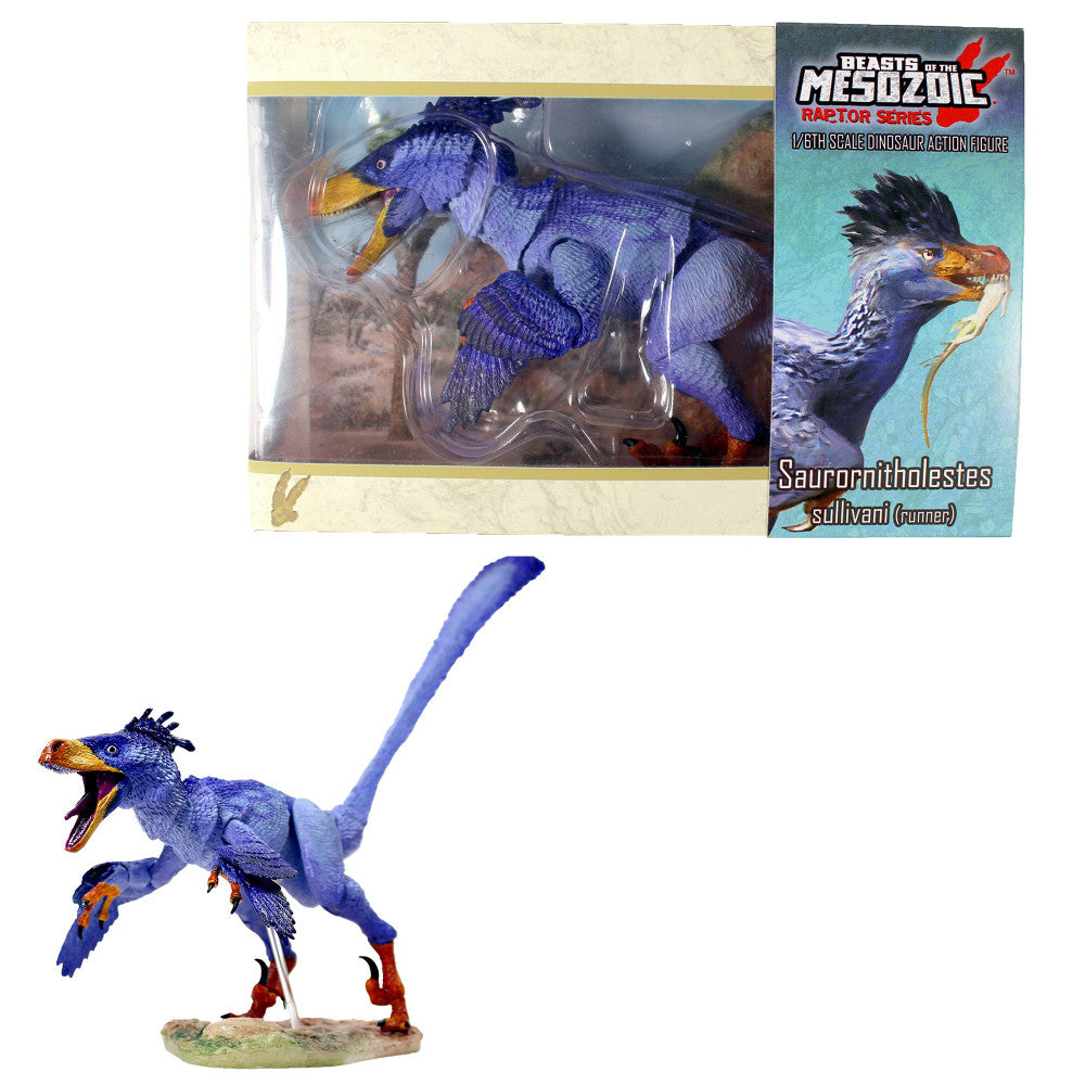 Beasts of the Mesozoic: Saurornitholestes Sullivani Dinosaur Action Figure - Highly Articulated Collectible Toy for Dinosaur Enthusiasts & Paleontology Lovers - Perfect for Display, Play, and Educational Scenes