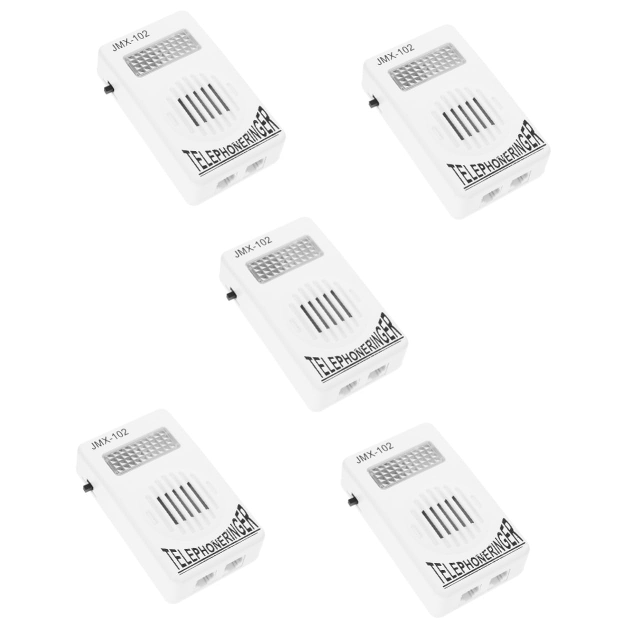5-Pack Landline Phone Amplifier - Boost Volume & Ringing for Elderly & Hearing Impaired - Home & Office Use