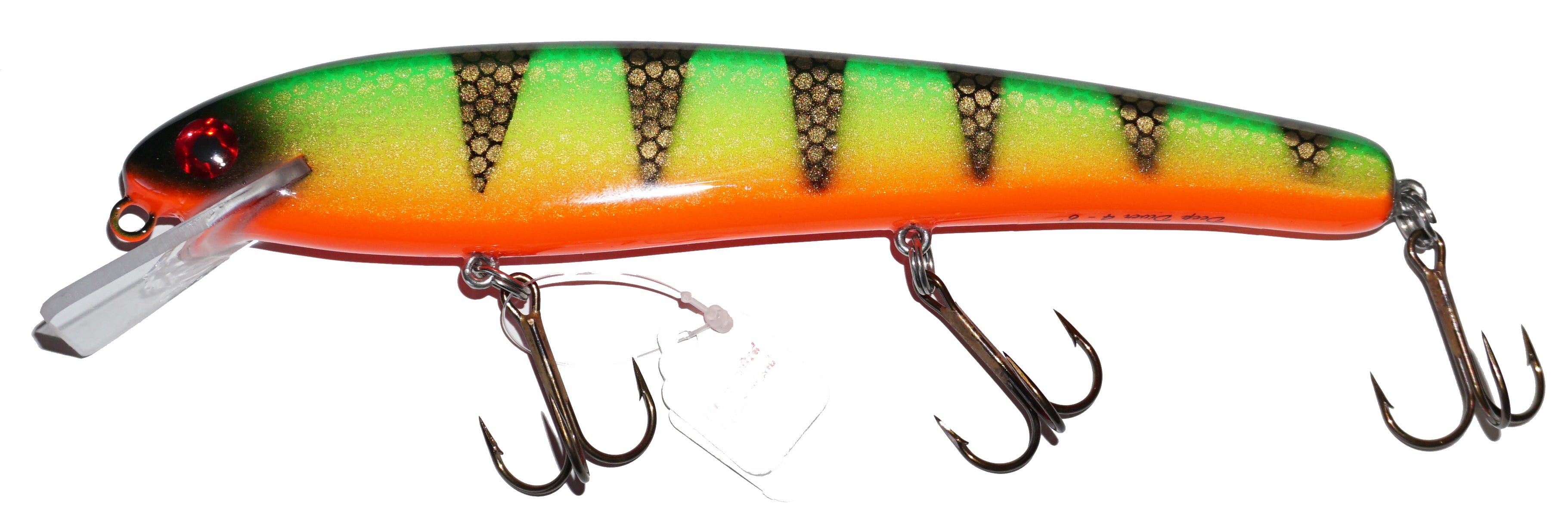 Big Fork Deep Twitch Darter Bait Crankbait Straight - Premium Fishing Lure for Bass, Walleye & Pike - Perfect for Deep Water Trolling & Casting