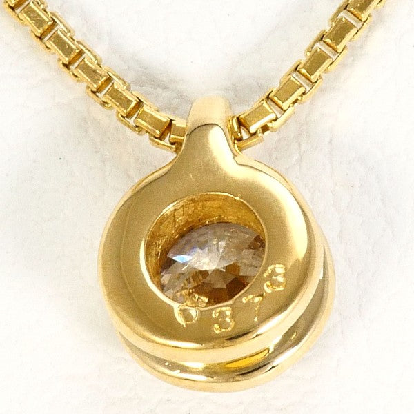 18K Yellow Gold Brown Diamond Necklace for Women - Elegant & Luxurious Jewelry Gift for Anniversary, Birthday & Special Occasions