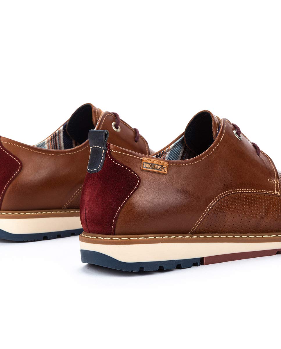 PIKOLINOS Men's Leather Loafers - Berna Style Comfortable Slip-On Shoes for Casual & Business Wear
