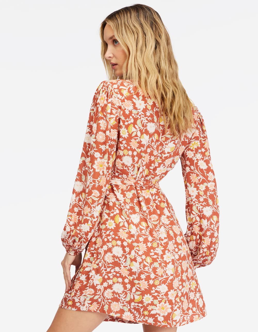 Billabong Women's Spring Romance Dress - Floral Print Flowy Sundress for Beach, Vacation & Summer Outfits | Lightweight Casual Dress for Women